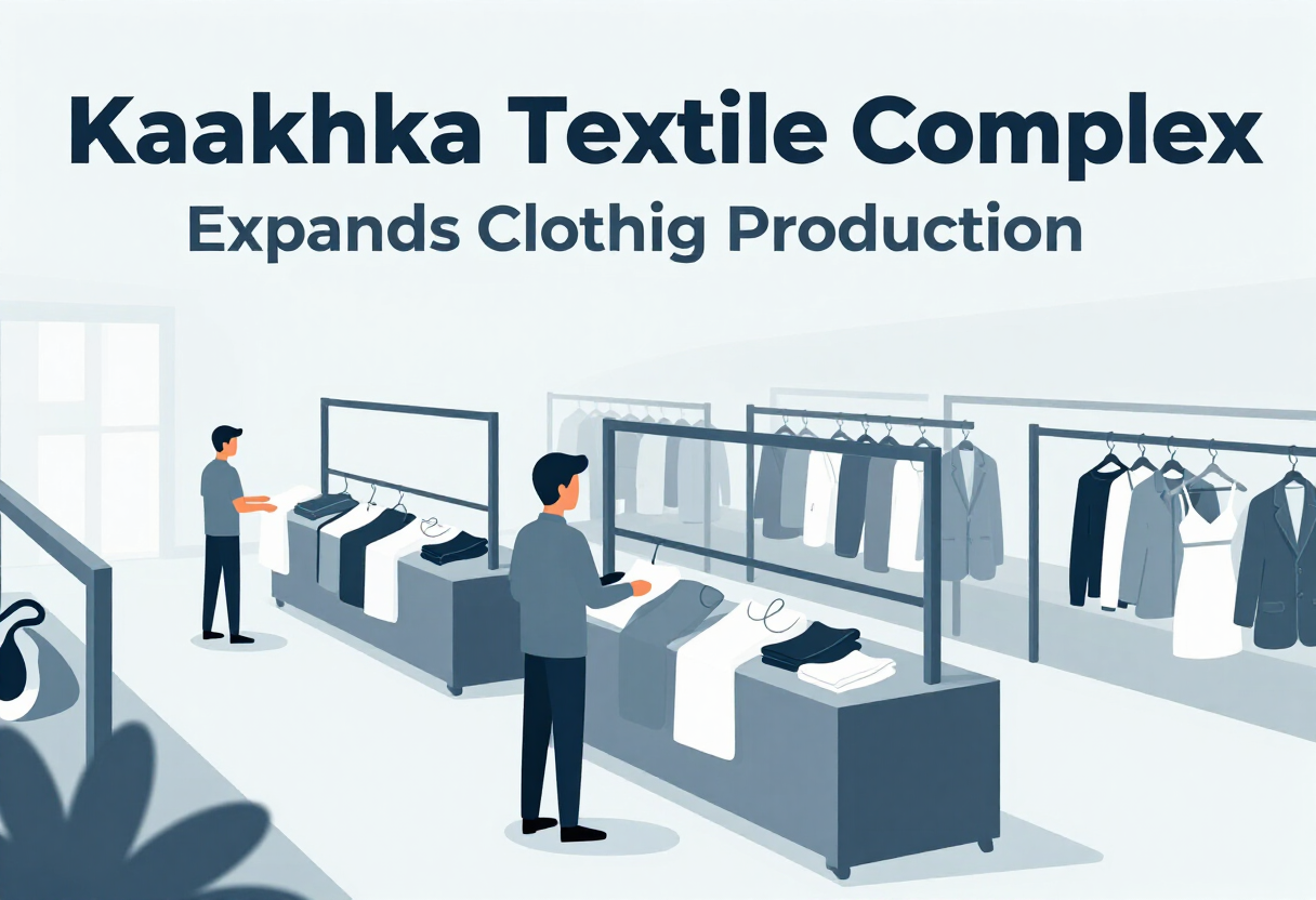 Kaakhka Textile Complex Expands Clothing Production - Arzuw news
